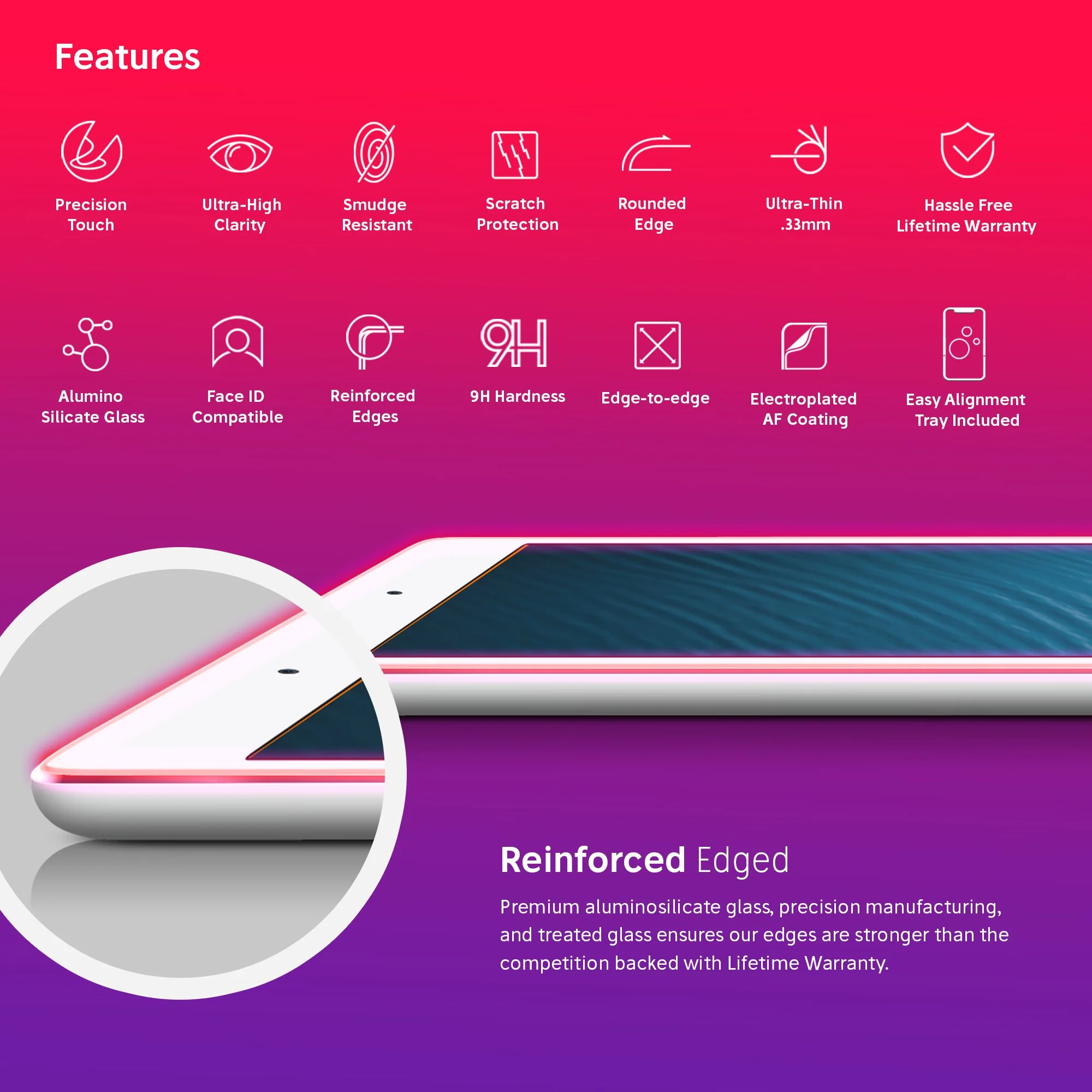 NanoArmour 10.1-inch for iPad 4 / 3 / 2  Screen Protector - Image 3