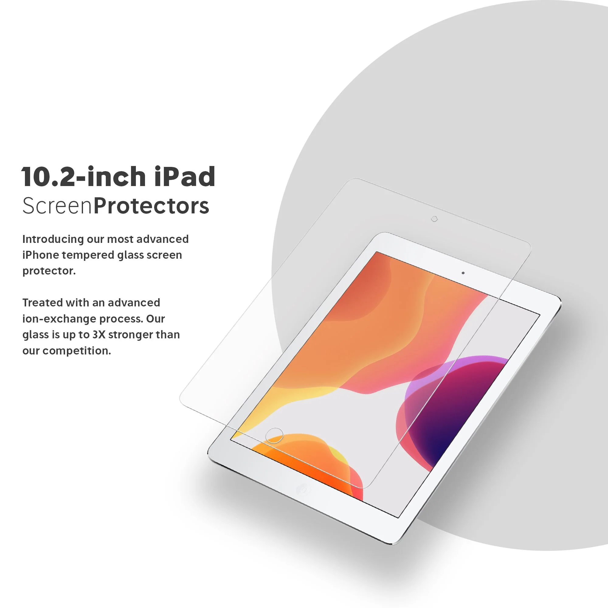 NanoArmour 10.2-inch for iPad 7 Anti-Glare Matte Screen Protector - Image 3