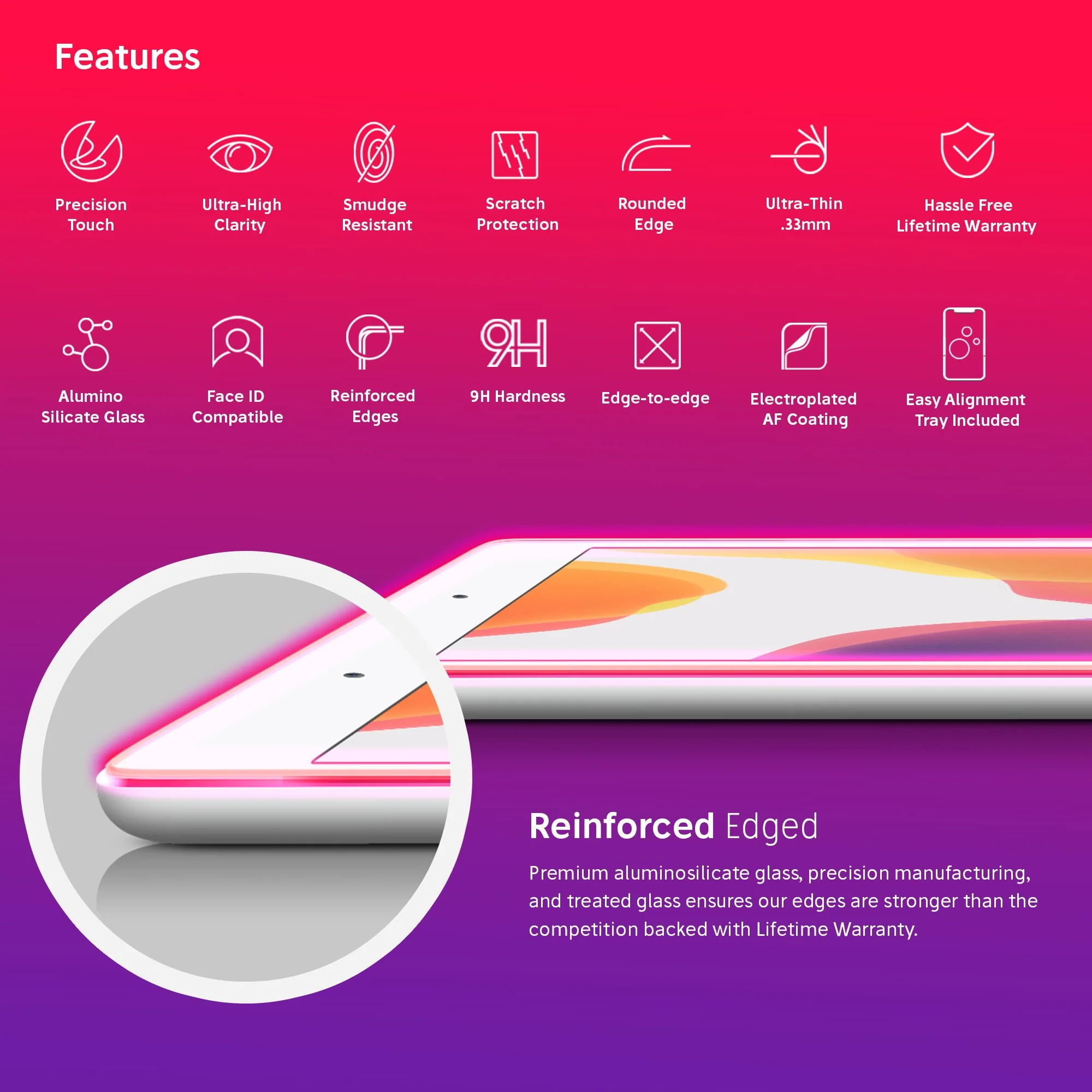 NanoArmour 10.2-inch for iPad 7 Anti-Glare Matte Screen Protector - Image 4