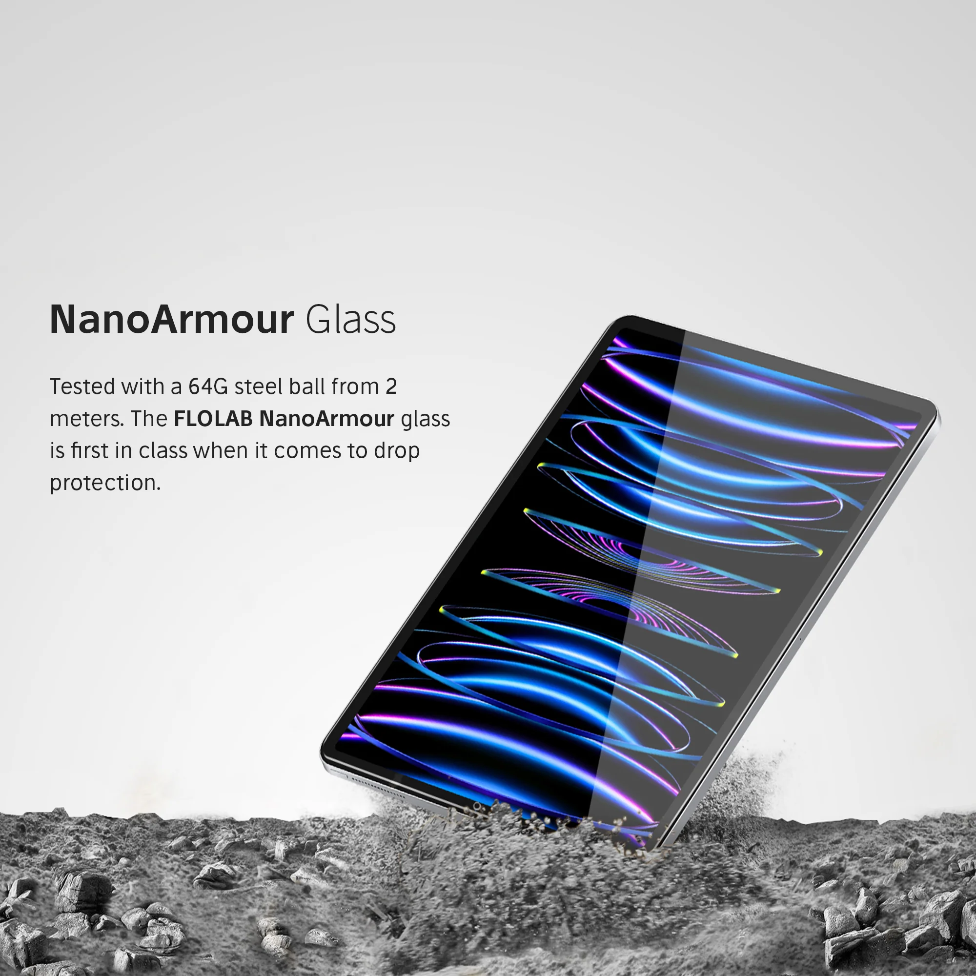 NanoArmour 12.9-inch for iPad Pro Screen Protector 2022 - Image 4