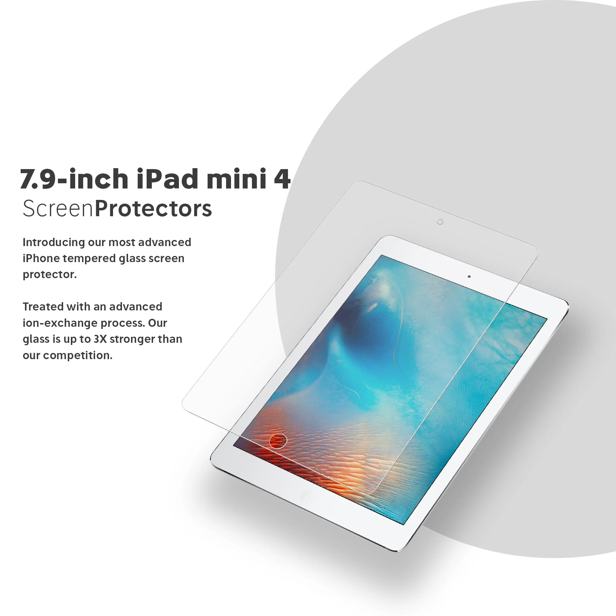 NanoArmour 7.9-inch for iPad mini 4 Anti-Glare Matte Screen Protector - Image 4
