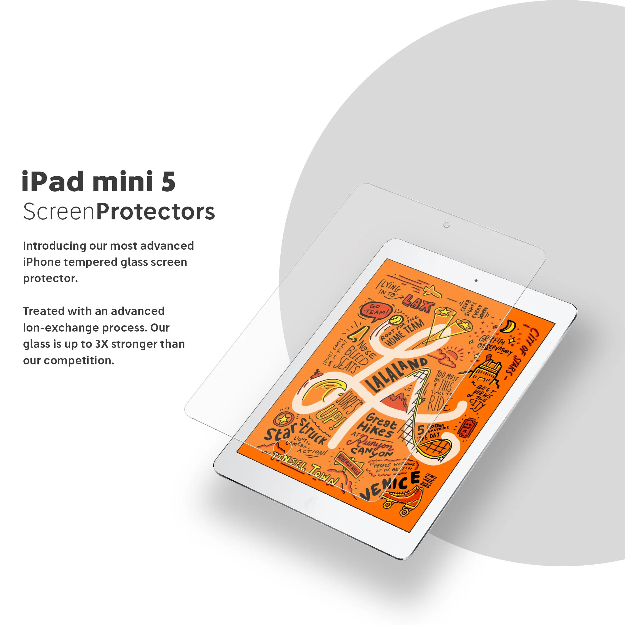 NanoArmour 7.9-inch for iPad mini 5 Anti-Glare Matte Screen Protector - Image 2