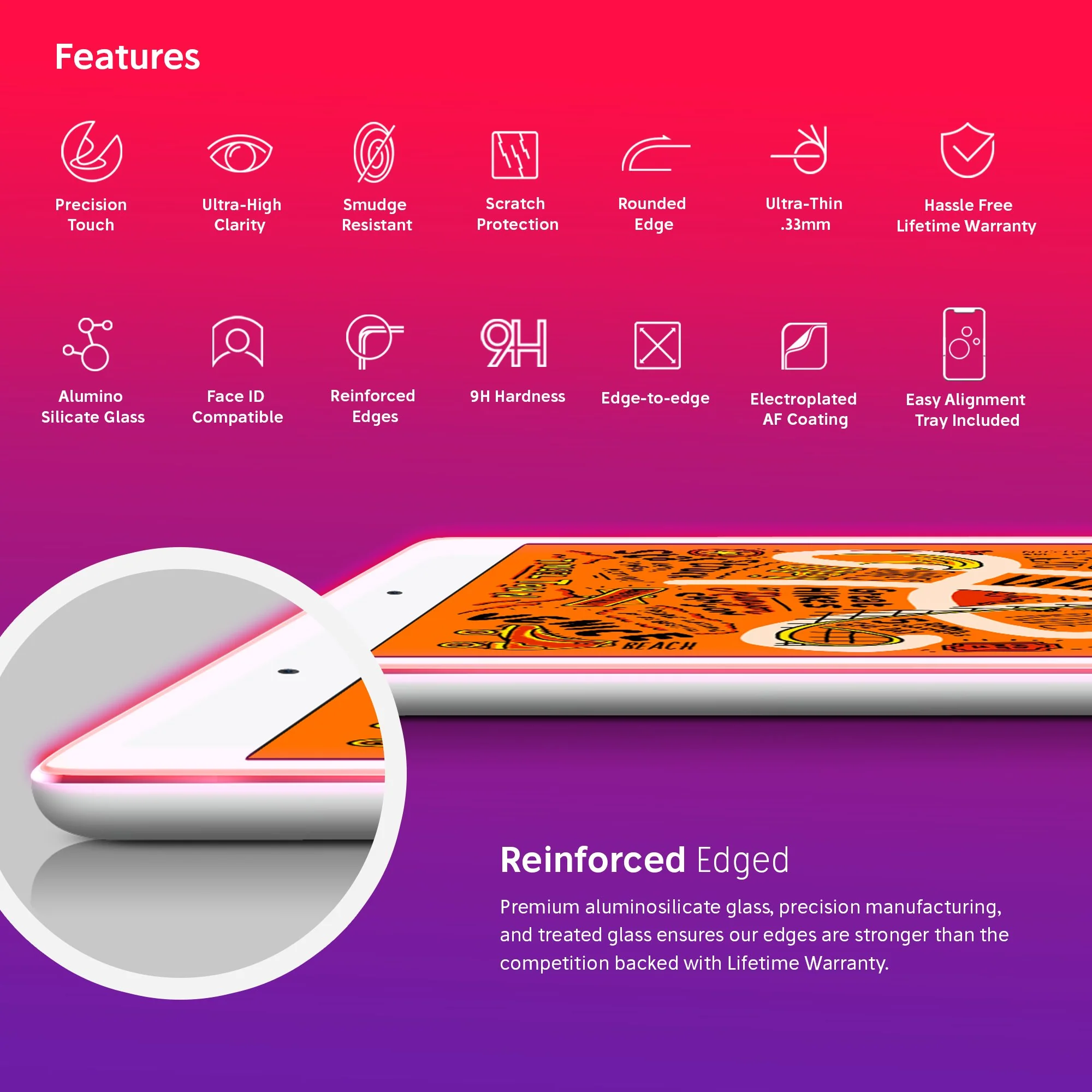 NanoArmour 7.9-inch for iPad mini 5 Anti-Glare Matte Screen Protector - Image 3