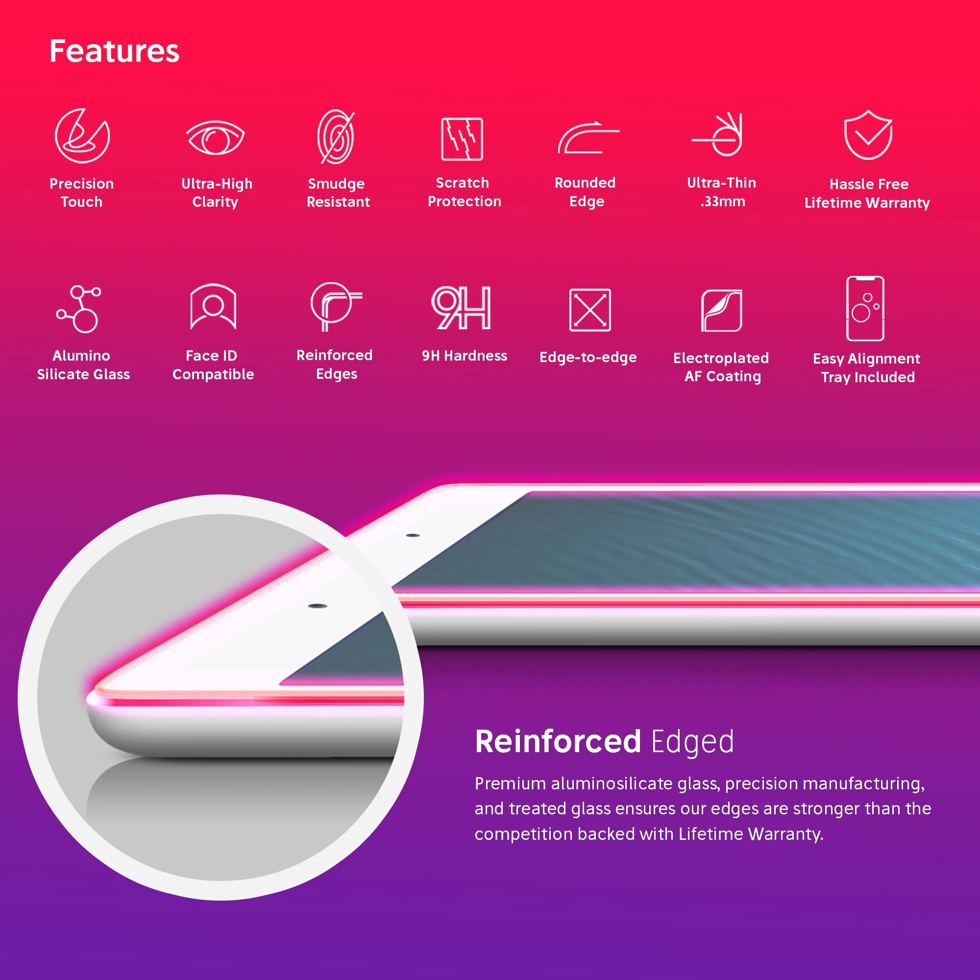 NanoArmour 9.7-inch for iPad 6/5 / iPad Pro 2016 Anti-Glare  Matte Screen Protector - Image 3