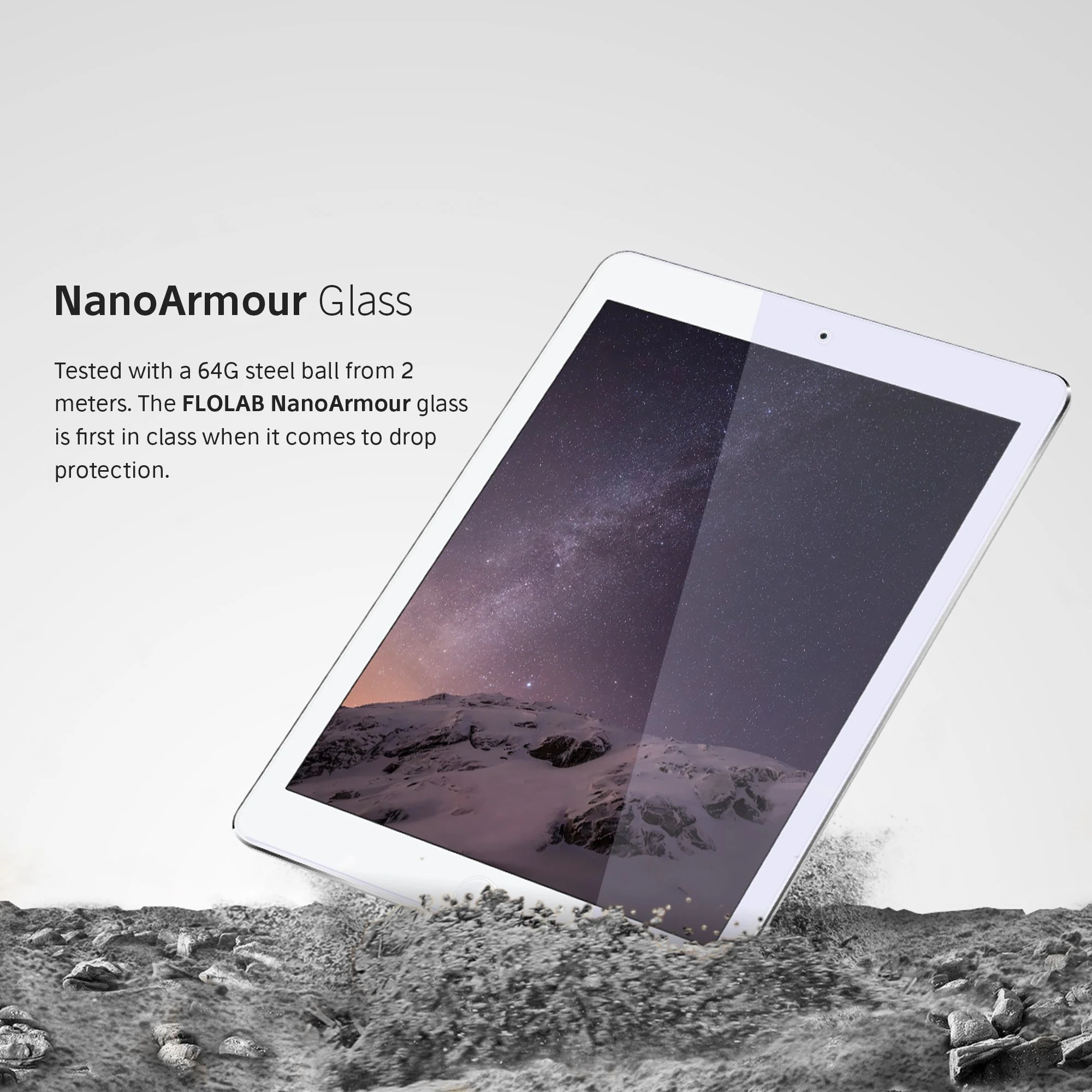 NanoArmour 9.7-inch for iPad air 2 / 1 Anti-Blue Light Screen Protector - Image 3