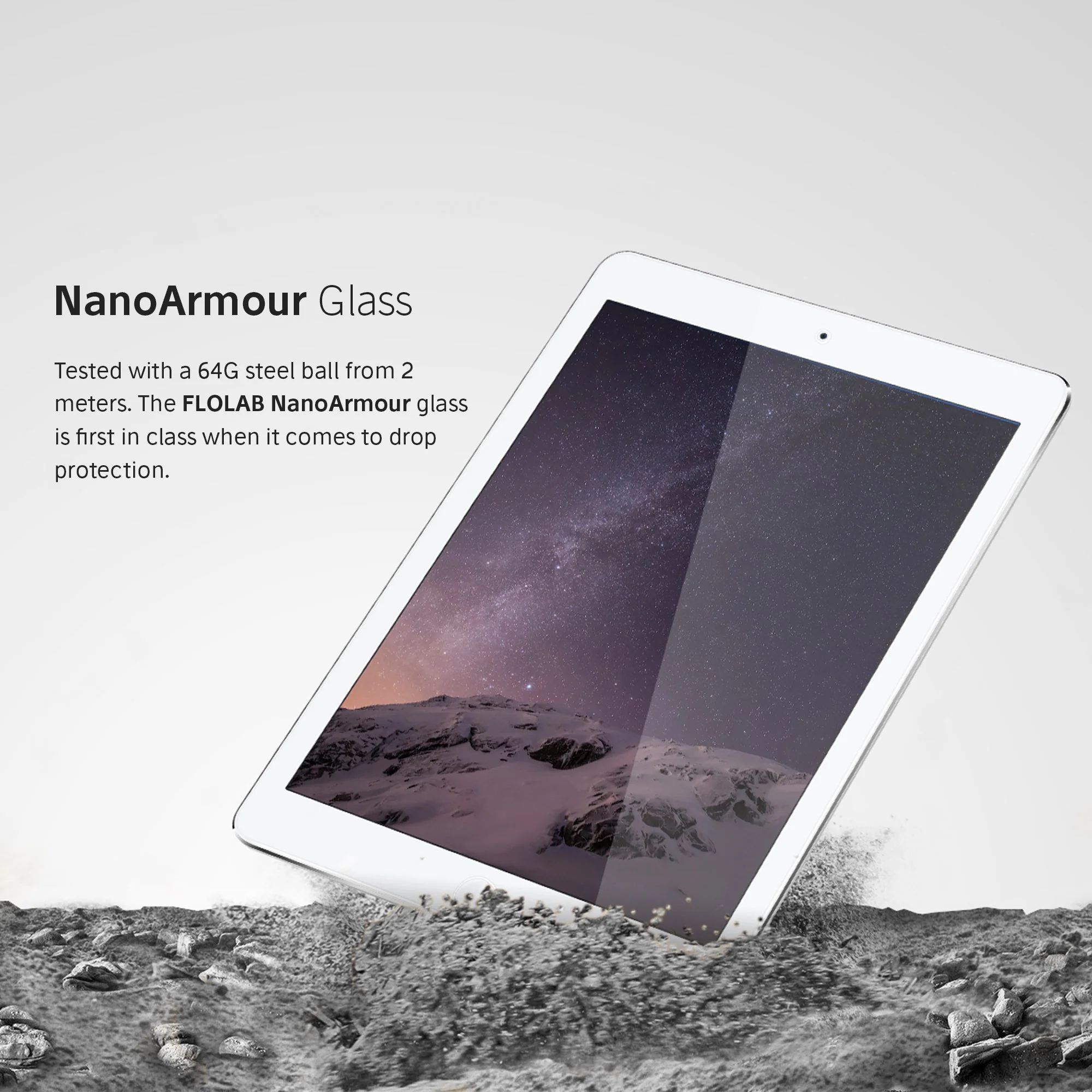 NanoArmour for 9.7-inch iPad air 2 / 1 Screen Protector - Image 5
