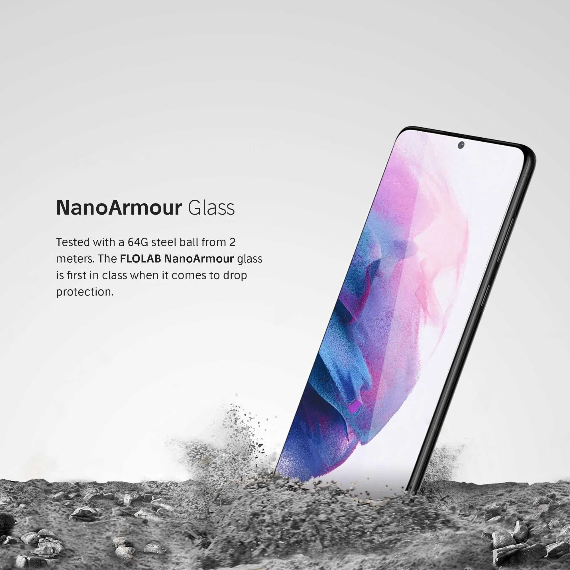 NanoArmour for Samsung Galaxy S21 Plus Best Screen Protector - Image 5