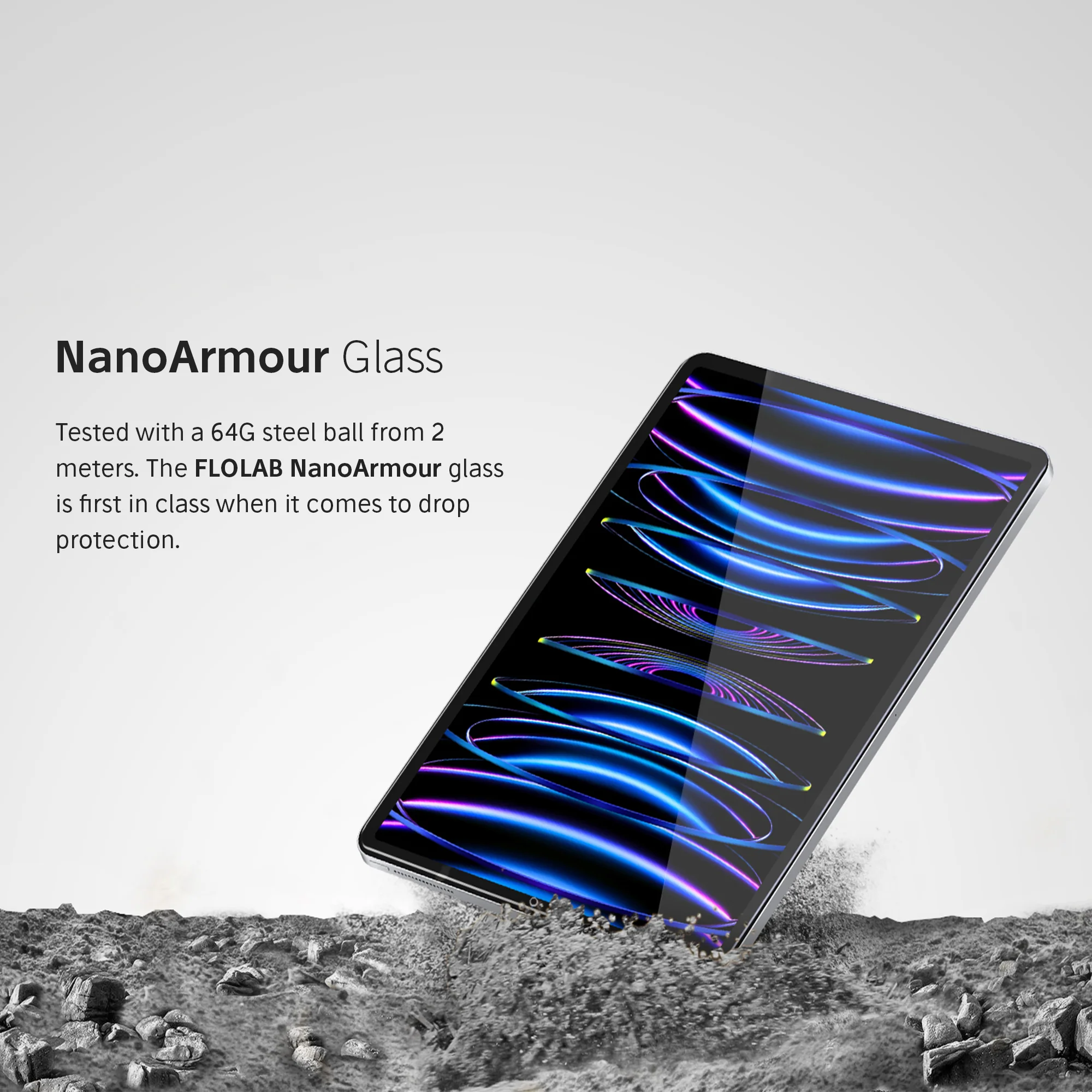 NanoArmour for iPad Pro Anti-Blue light Screen Protector 12.9-inch 2022 - Image 4