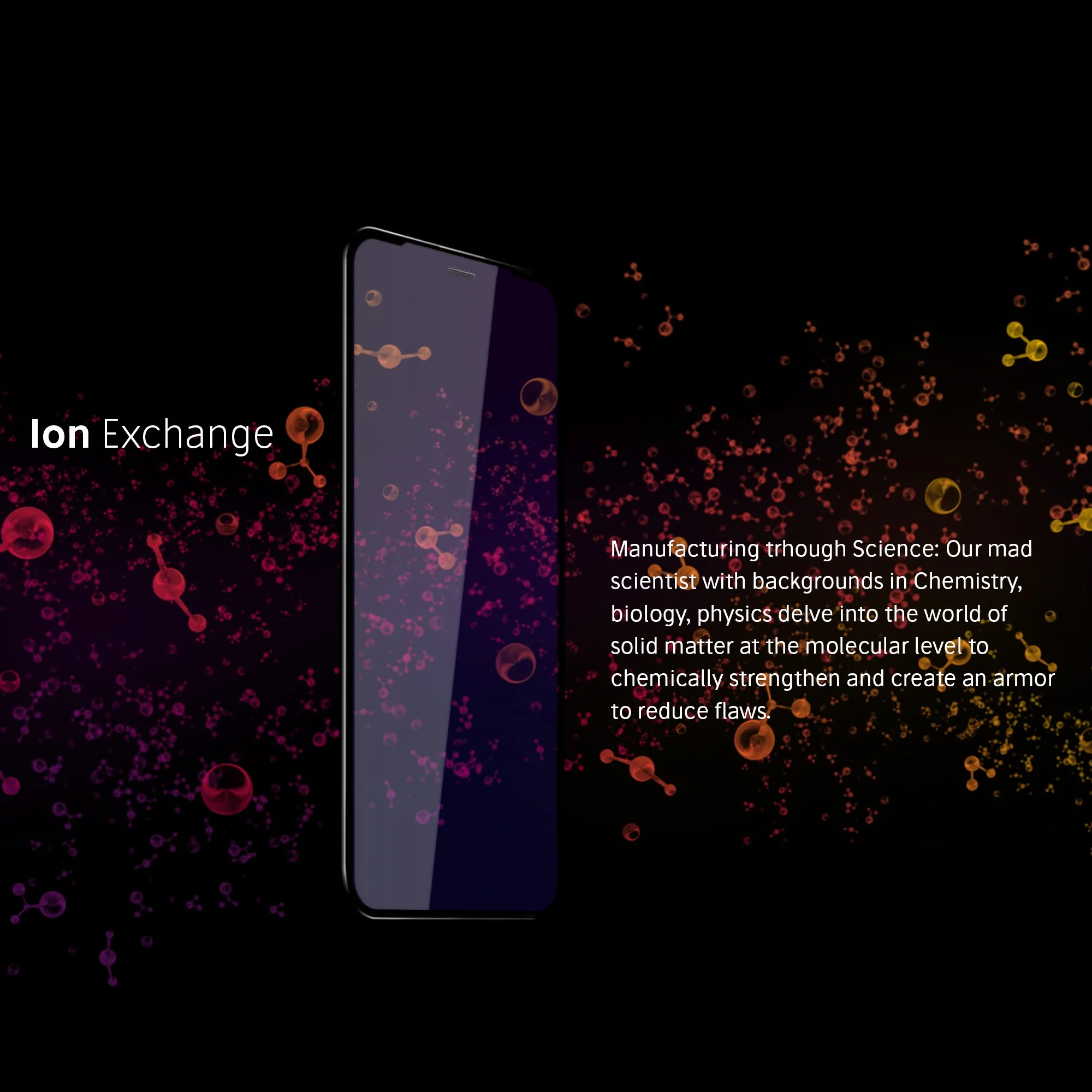 NanoArmour for iPhone XS / X Anti-Blue Light Screen Protector Case Friendly - Image 3