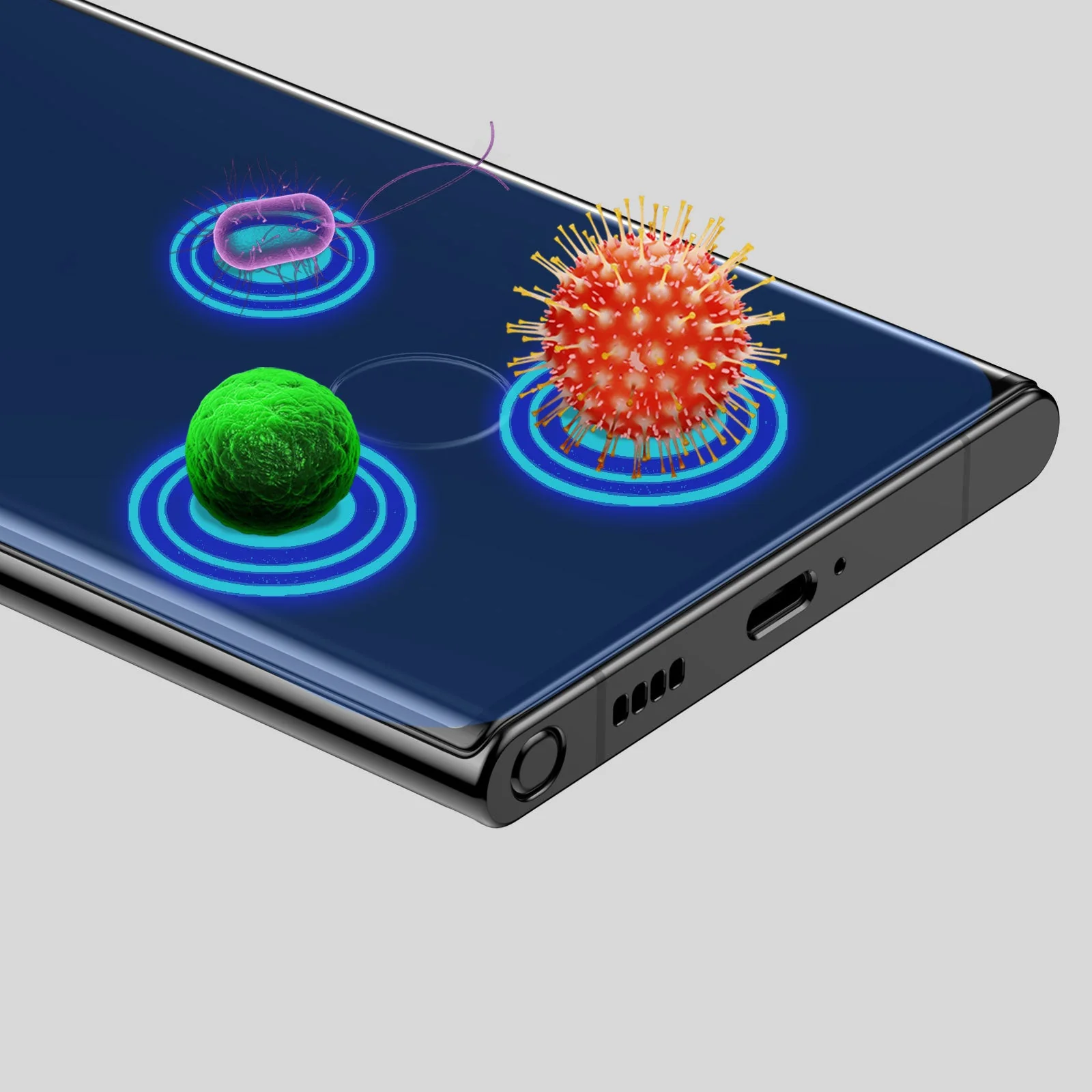 NanoArmour for Samsung Galaxy S21 Ultra Hybrid Screen Protector - Image 2
