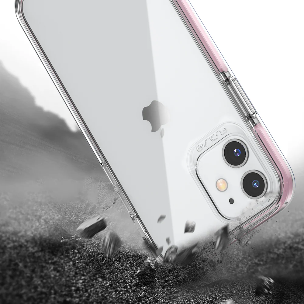 Pink for iPhone 12 Cases TAFFYCA Series - Image 2