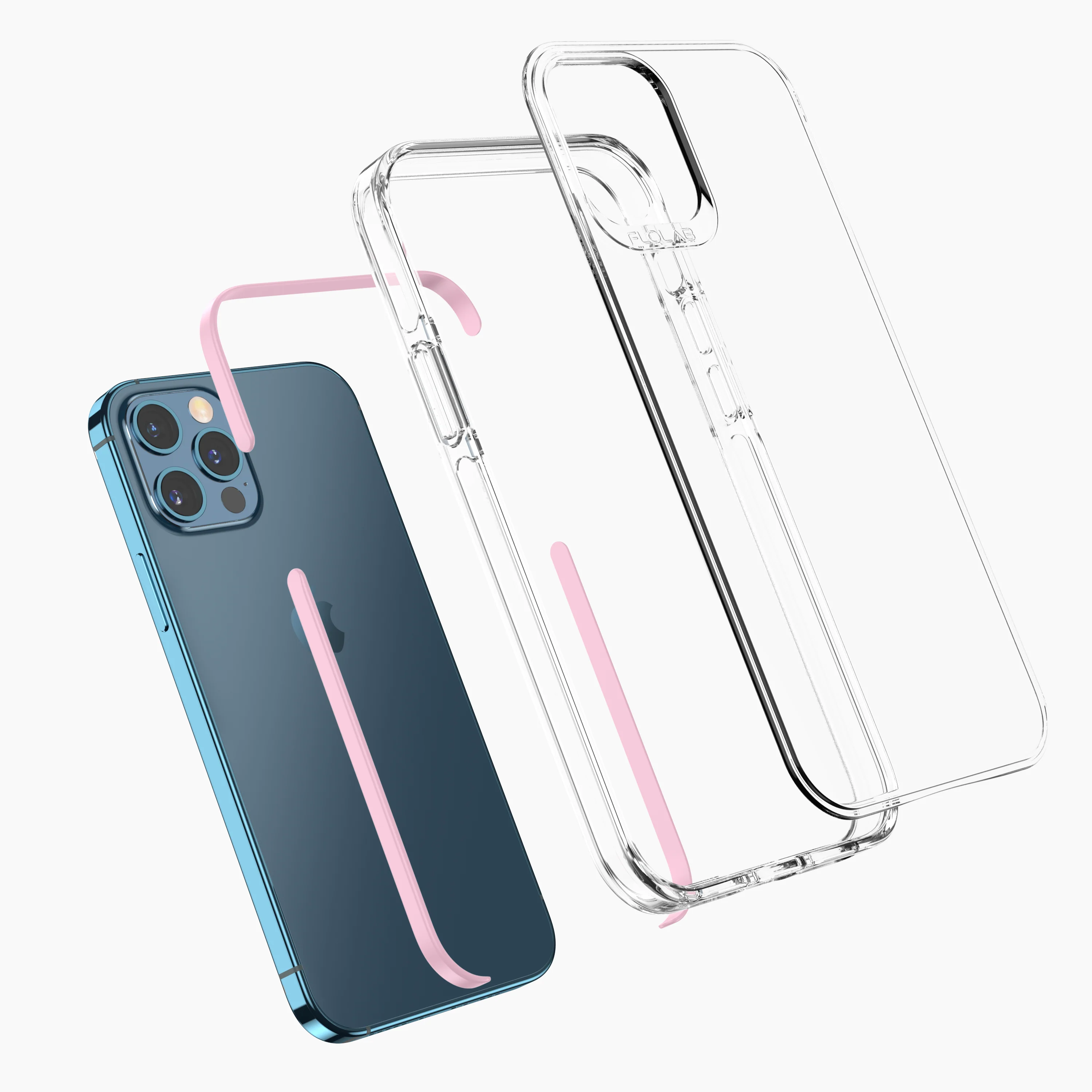 Pink for iPhone 12 Pro Cases TAFFYCA Series - Image 3