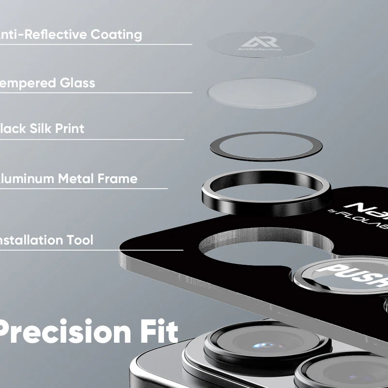 NanoArmour Camera Lens Protector – Galaxy S26 & S26 Plus (Anti-Reflective) - Image 4