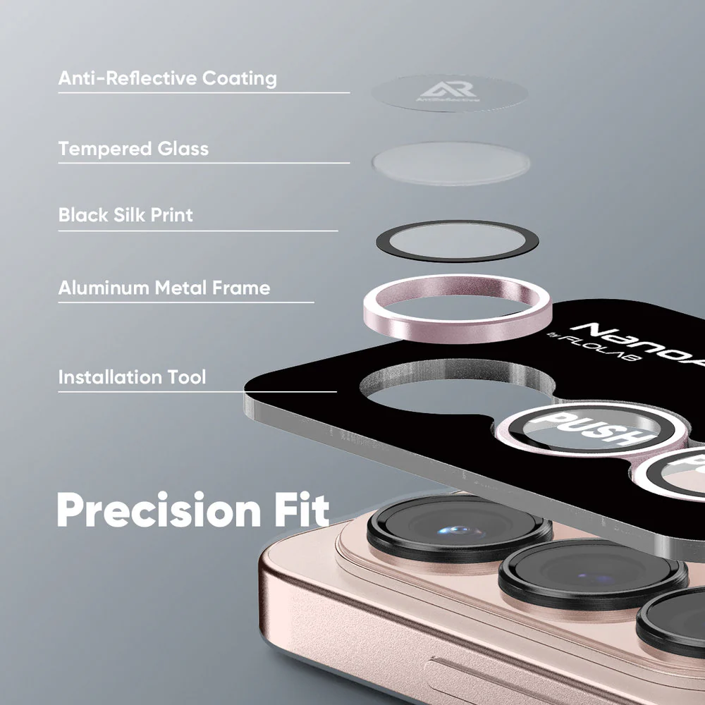NanoArmour Camera Lens Protector – Galaxy S26 & S26 Plus (Anti-Reflective) - Image 6