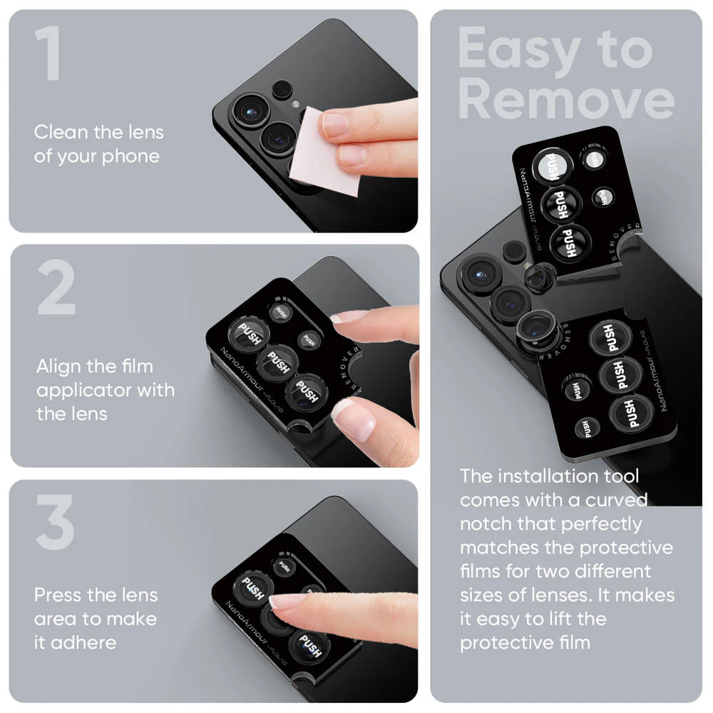 NanoArmour Camera Protector – Galaxy S26 Ultra (Anti-Reflective) - Image 10