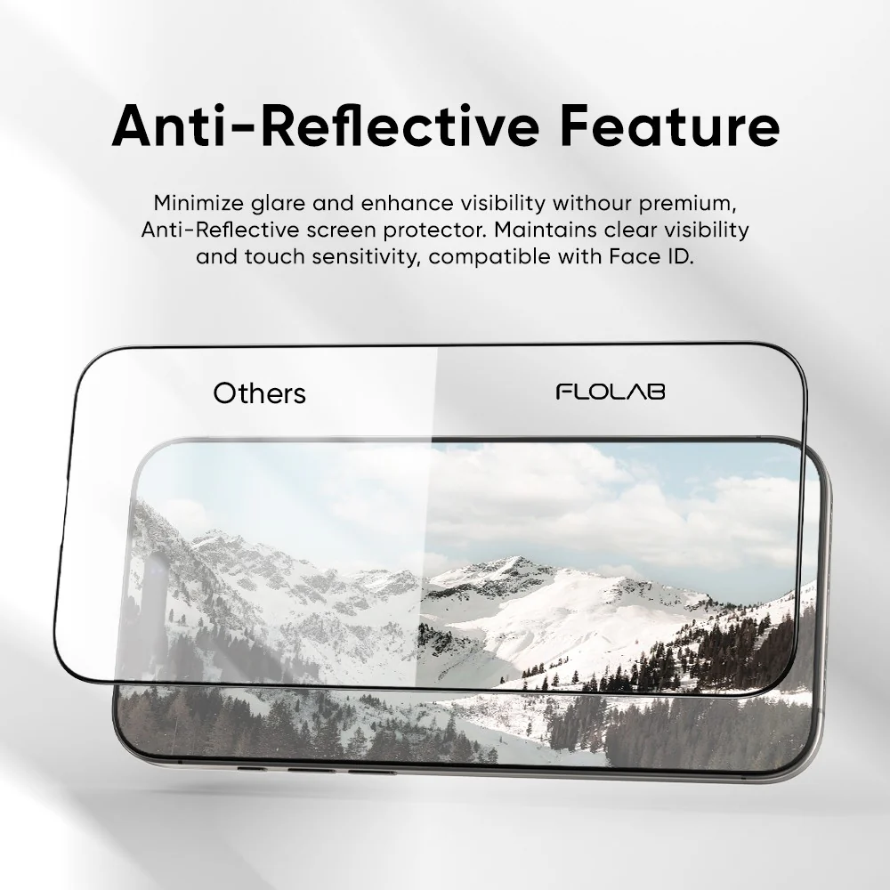 NanoArmour ONETIME PRO Anti Reflective PolarSpectra 3D Infinity Edge – iPhone 17 / 16 / 15 Series - Image 3